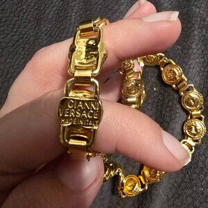 Vintage Versace Medusa Choker Necklace